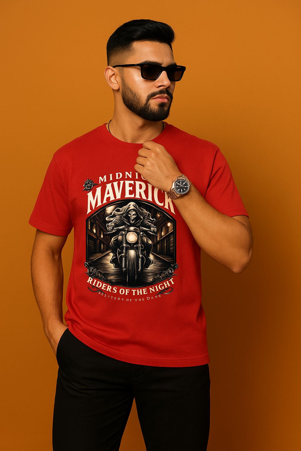 MIDNIGHT MARWICK MEN Classic Crew T-Shirt