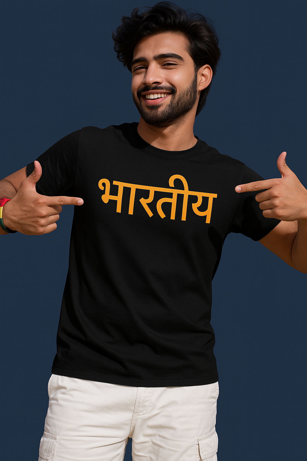 Bhartiya Black T-Shirt (Unisex)