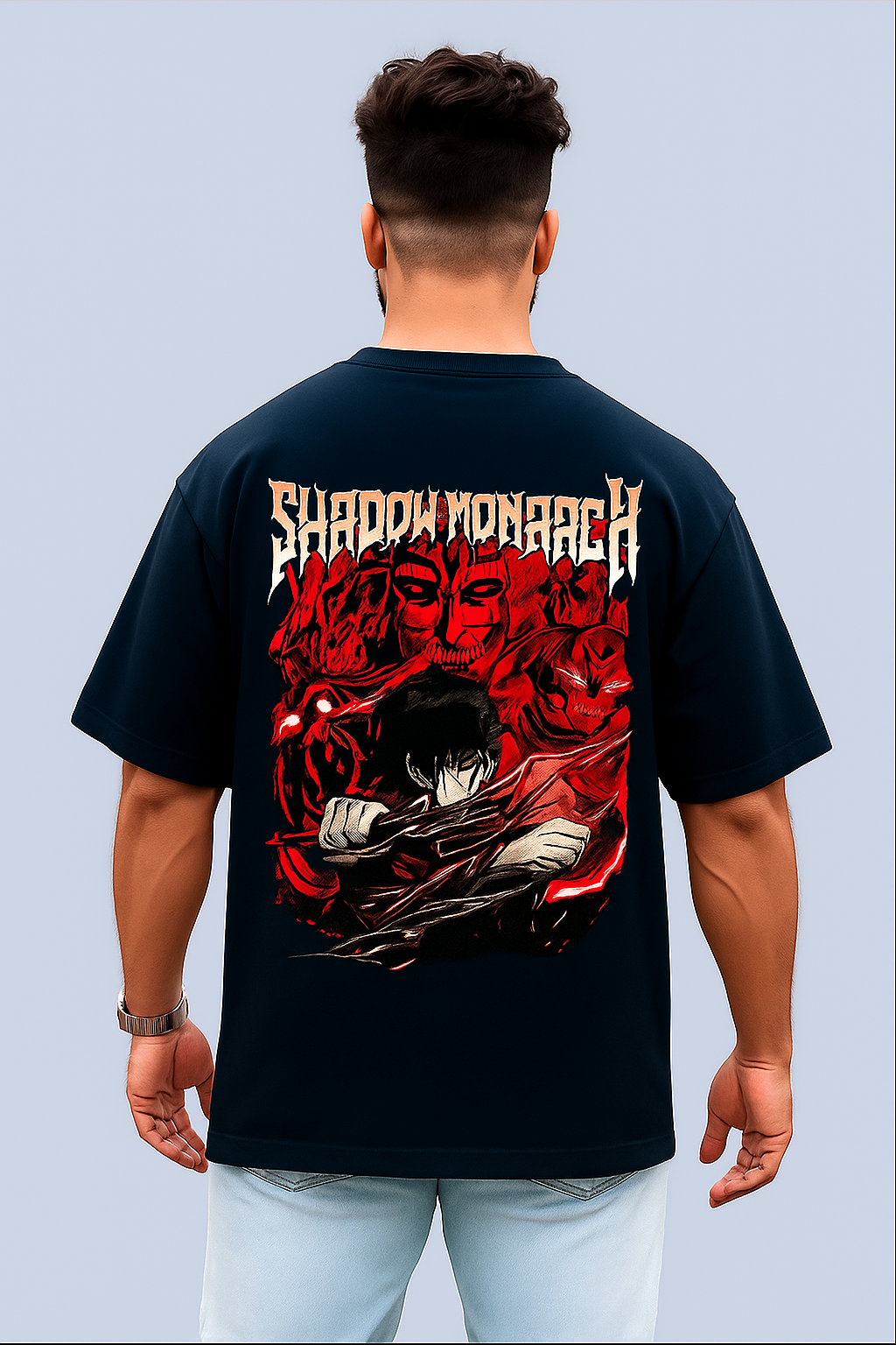 "Shadow Monarch" Oversized Premium Tee