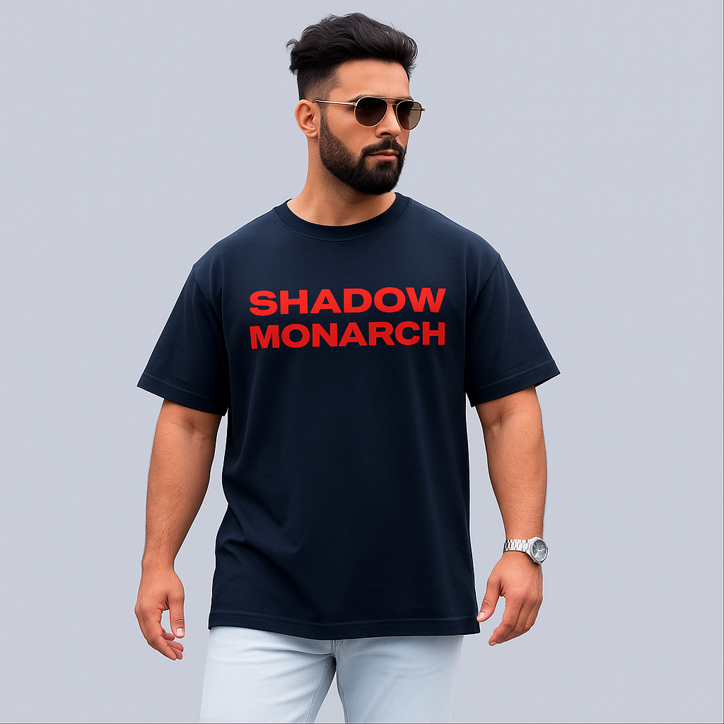 "Shadow Monarch" Oversized Premium Tee
