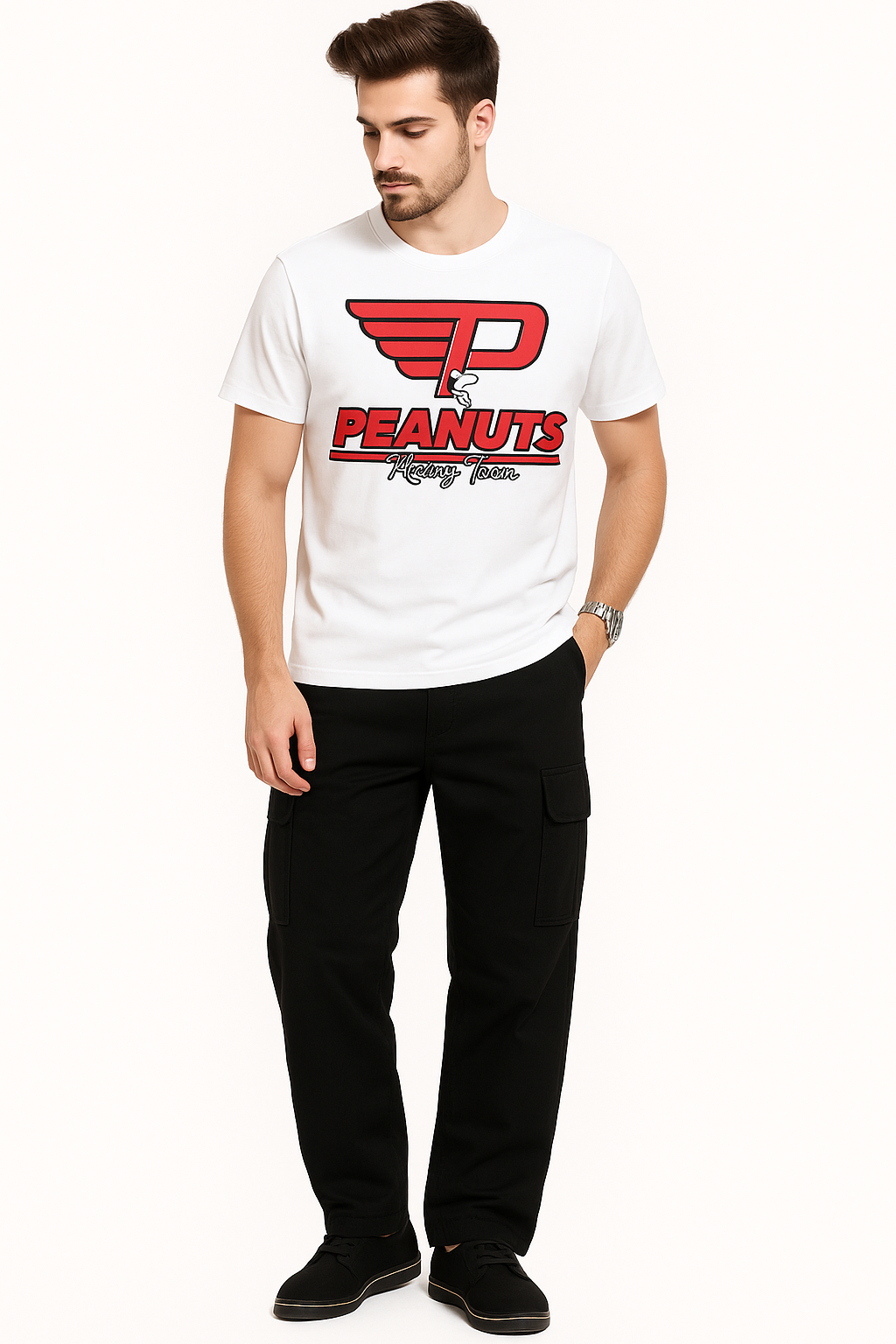 Racing Car Graphic T-Shirt – 100% Supima Cotton Supima T-Shirt