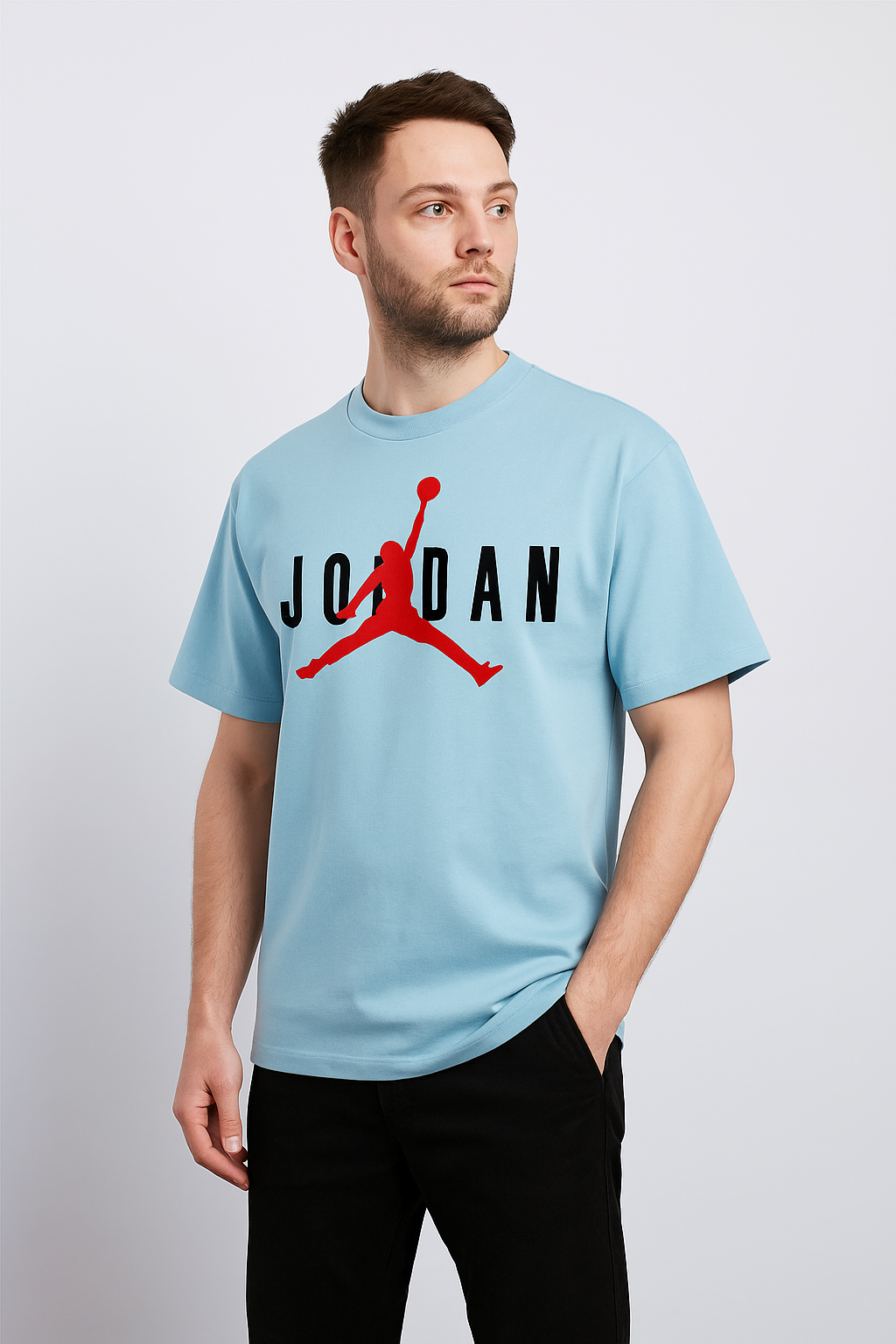 JORDAN Basketball Oversized Tee – Built for the Court, Styled for the Streets