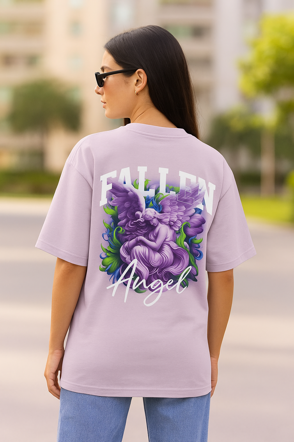 πΌ Fallen Angel LA Women Oversized Tee
