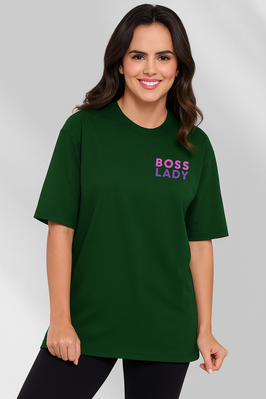 π Boss Lady Street Rules Oversized Classic T-Shirt