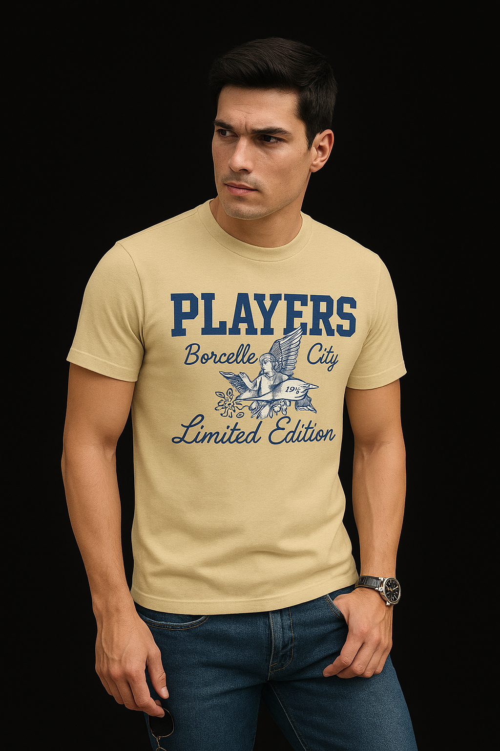 PLAYER Limited Edition Tee – Game On, Style Locked Unisex Supima T-Shirt