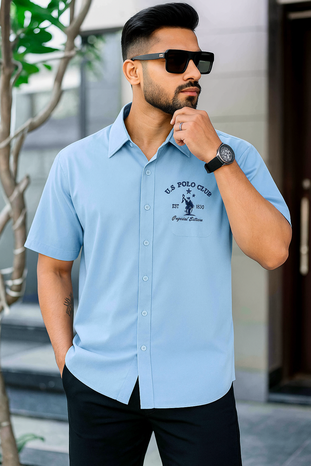 US POLO CLUB Oversized Tee – Classic Heritage, Redefined Oversized Shirt
