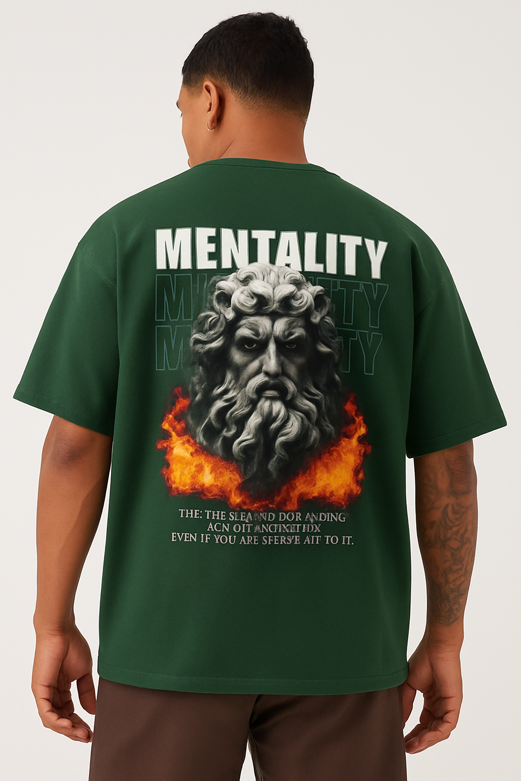 Mentality Oversized Tee – Wear the Mindset