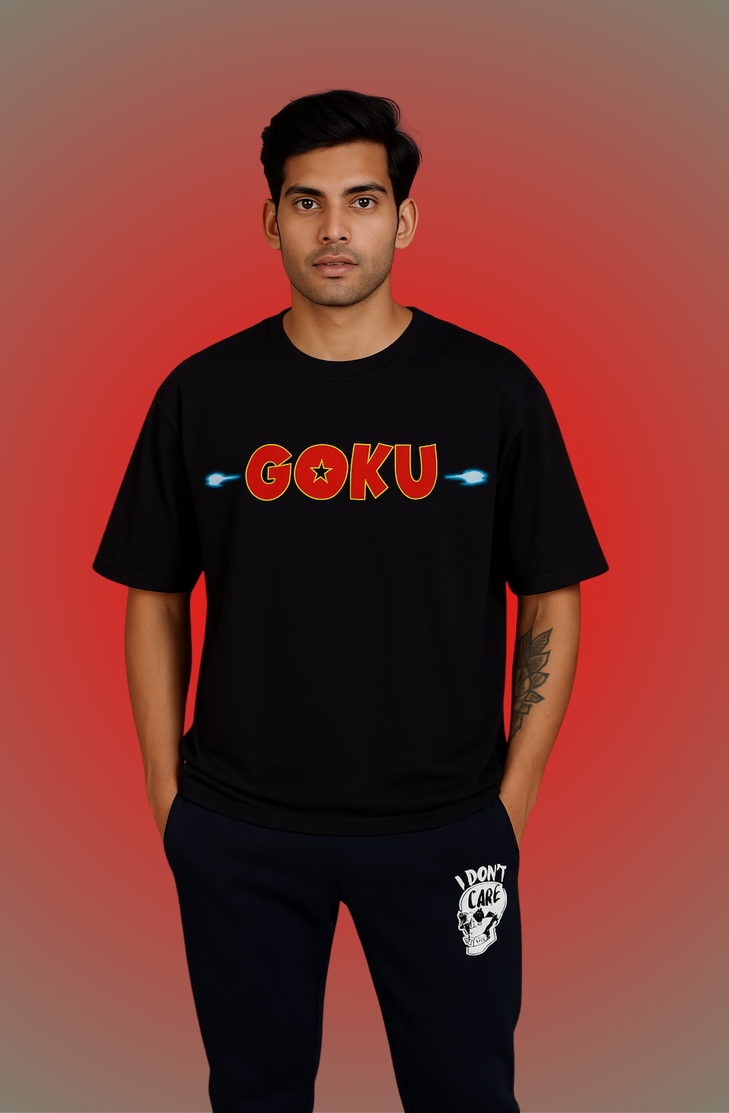 Goku Dual-Side – Power Up Your Style Unisex Oversized Classic T-Shirt