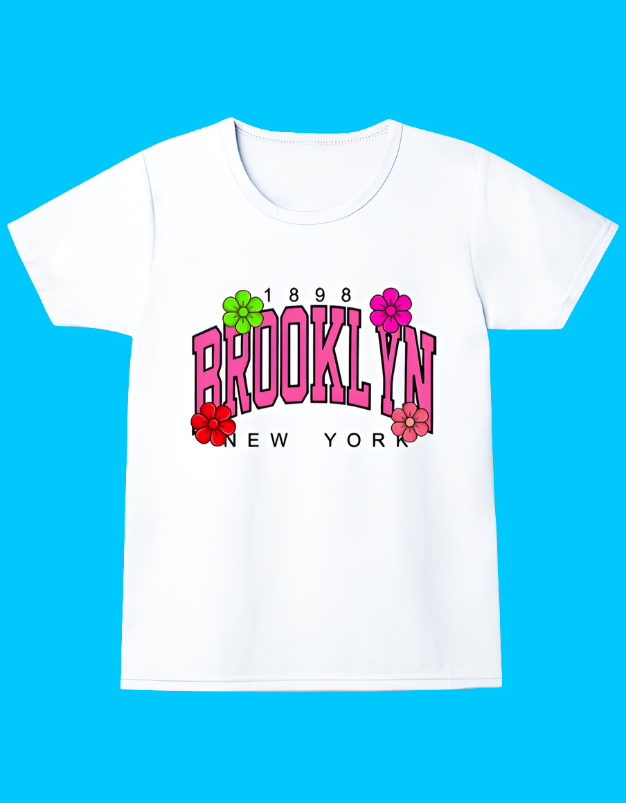 Girl's Crew Neck T-Shirt