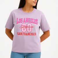 👼 Fallen Angel LA Women Oversized Tee