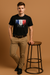 Paris Vibes Eiffel Tower Graphic Tee Men Classic Crew T-Shirt