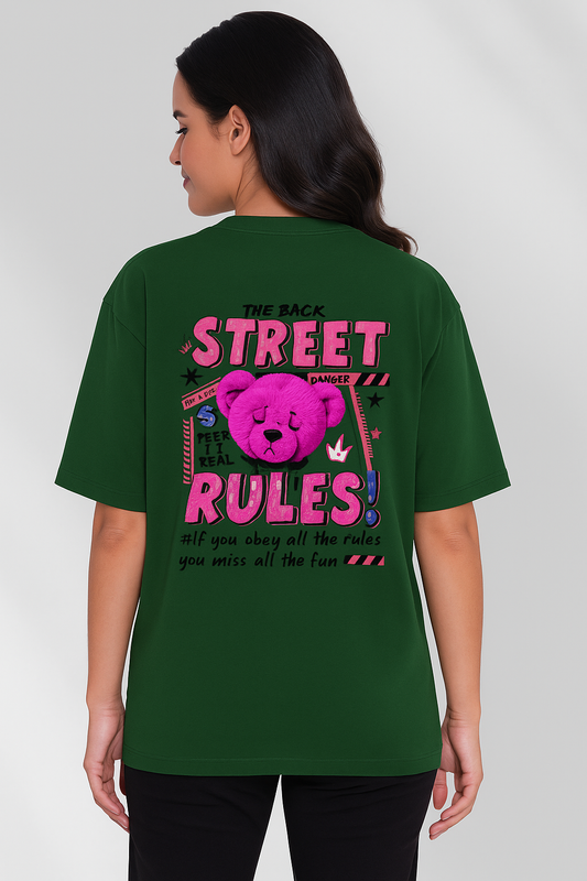 👑 Boss Lady Street Rules Oversized  Classic T-Shirt