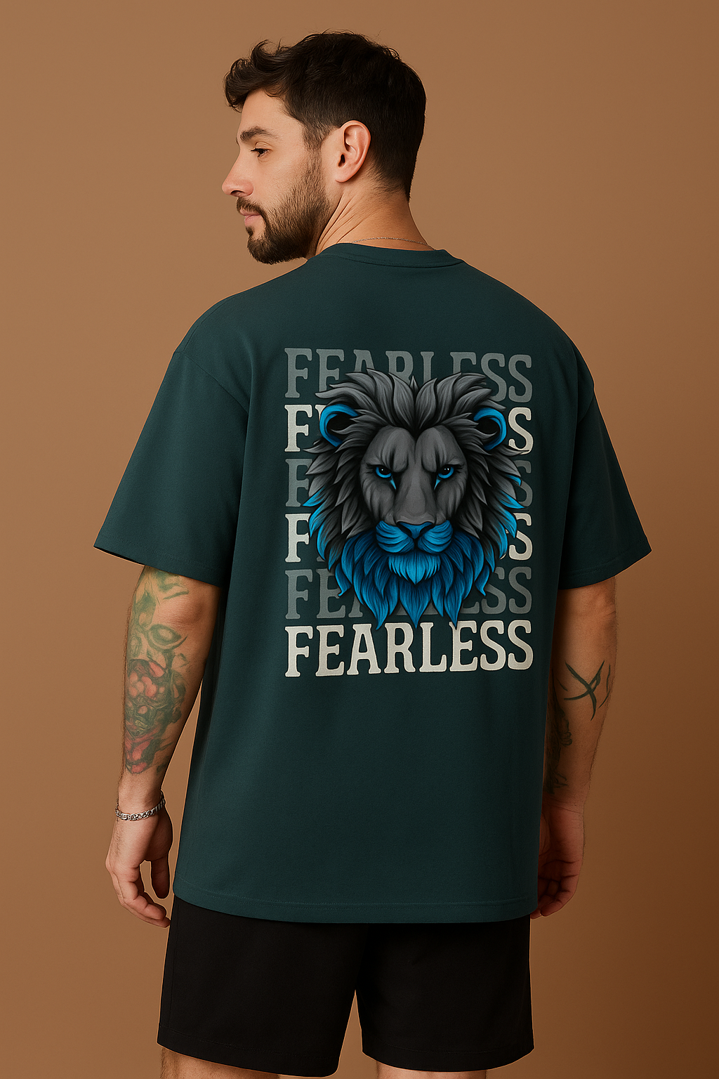 Lion Men Oversized Classic T-Shirt