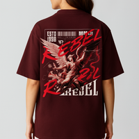 NOT YOUR PRINCESS // ANGEL EDITION Girls Terry Oversized Tee