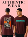 Both side printed Heritage x Authentic Oversized Tee – Rooted in Legacy Oversized T shirt