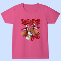 👟 Sneaker Girl's Crew Neck T-Shirt