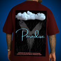 ☁️ SKY IS THE LIMIT – Paradise Oversized Tee ☁️Terry Oversized Tee
